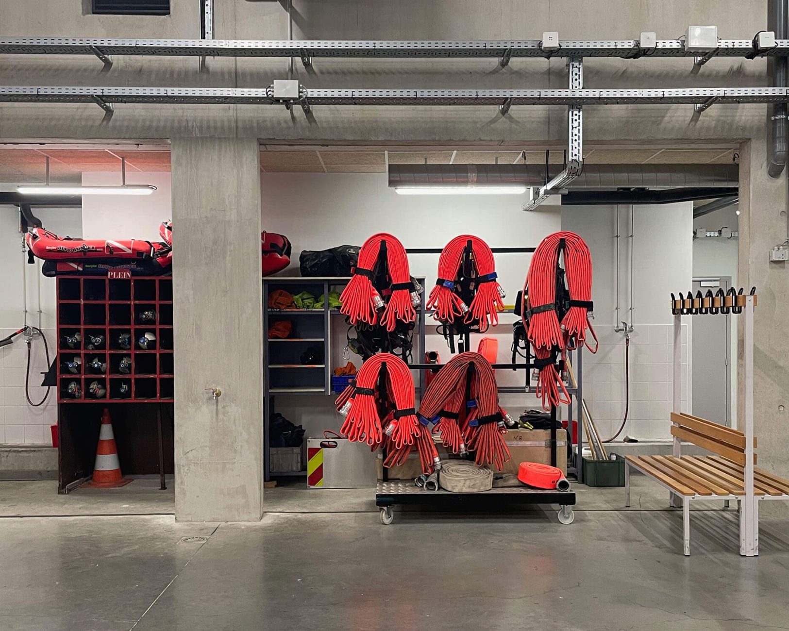 photo intérieur centre d’Incendie et de Secours Jean-Loup Carsalade